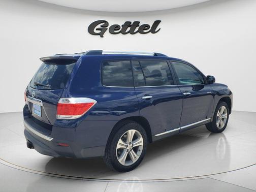 Nautical Blue Metallic 2013 Toyota Highlander Limited