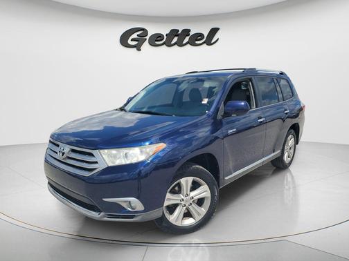 Nautical Blue Metallic 2013 Toyota Highlander Limited