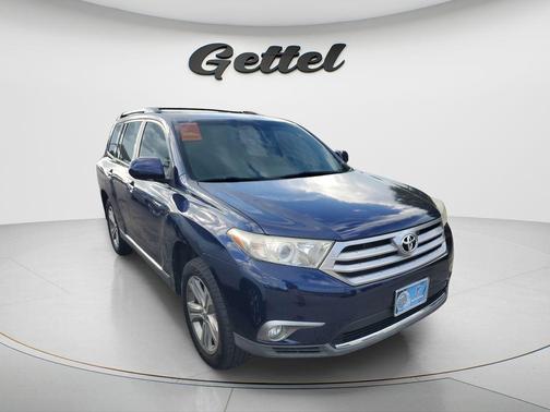 Nautical Blue Metallic 2013 Toyota Highlander Limited