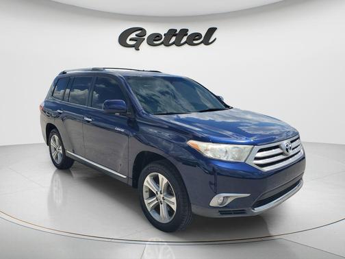 Nautical Blue Metallic 2013 Toyota Highlander Limited
