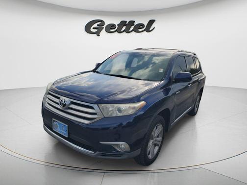 Nautical Blue Metallic 2013 Toyota Highlander Limited