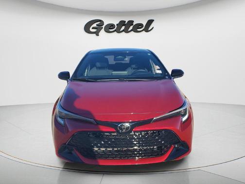 Finish Line Red/Midnight Black Metallic 2023 Toyota Corolla SE