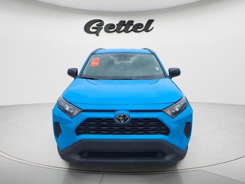 Blue Flame 2021 Toyota RAV4 LE