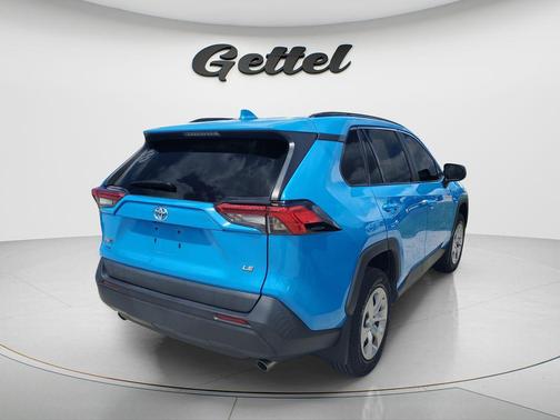 Blue Flame 2021 Toyota RAV4 LE