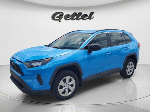 Blue Flame 2021 Toyota RAV4 LE