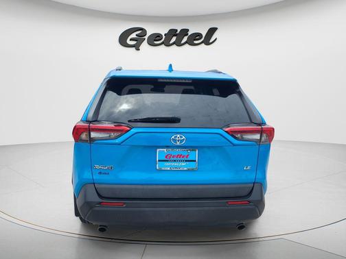 Blue Flame 2021 Toyota RAV4 LE