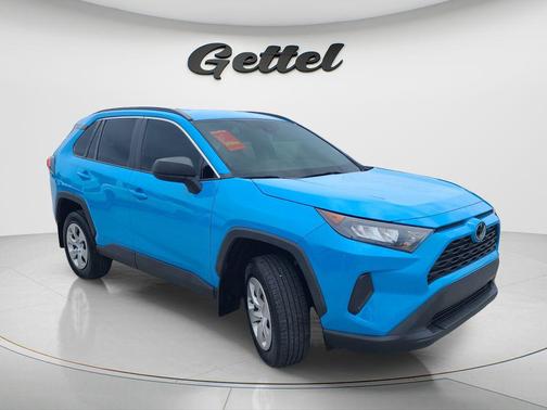Blue Flame 2021 Toyota RAV4 LE