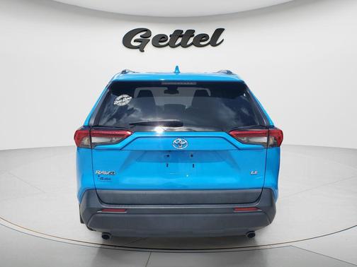 Blue Flame 2021 Toyota RAV4 LE