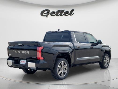 Midnight Black Metallic 2026 Toyota Tundra Hybrid Capstone
