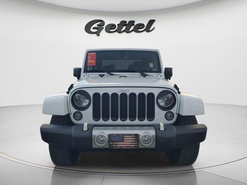 Bright White Clearcoat 2015 Jeep Wrangler Sahara