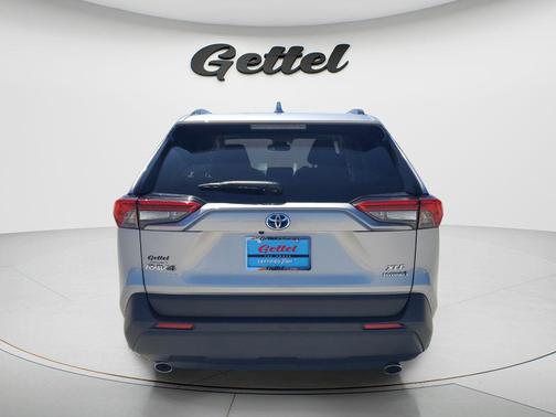 Silver Sky Metallic 2024 Toyota RAV4 Hybrid XLE