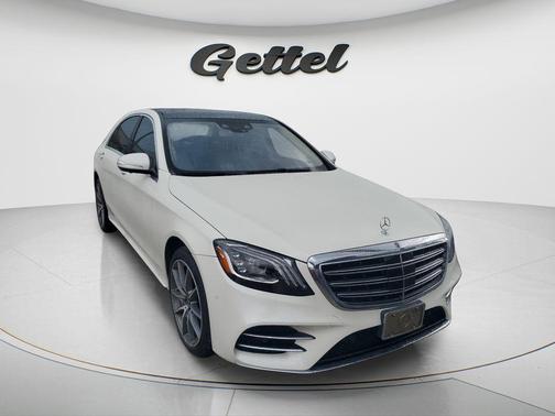Diamond White 2019 Mercedes-Benz S-Class 4MATIC