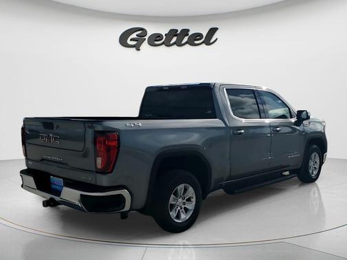 Satin Steel Metallic 2022 GMC Sierra 1500 SLE