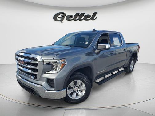 Satin Steel Metallic 2022 GMC Sierra 1500 SLE
