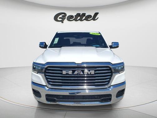 Bright White Clearcoat 2025 RAM 1500 Laramie