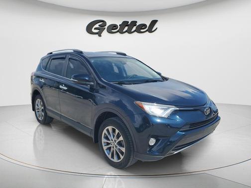 Galactic Aqua Mica 2017 Toyota RAV4 Limited