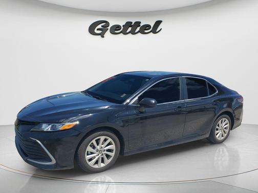 Midnight Black Metallic 2023 Toyota Camry LE