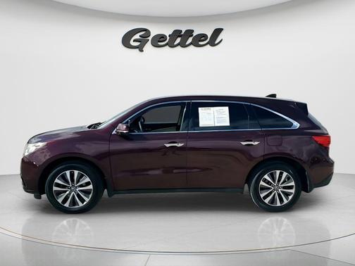 Dark Cherry Pearl 2015 Acura MDX 3.5L Technology Package