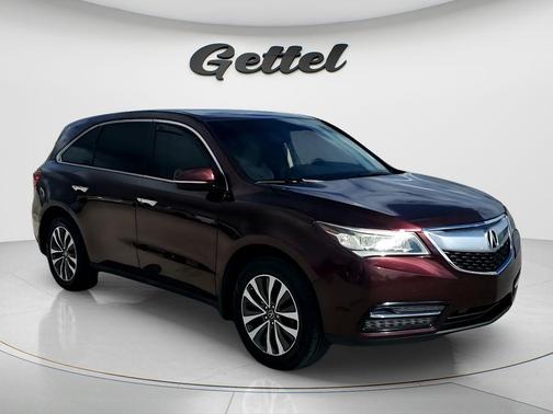 Dark Cherry Pearl 2015 Acura MDX 3.5L Technology Package