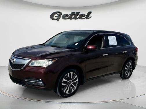 Dark Cherry Pearl 2015 Acura MDX 3.5L Technology Package