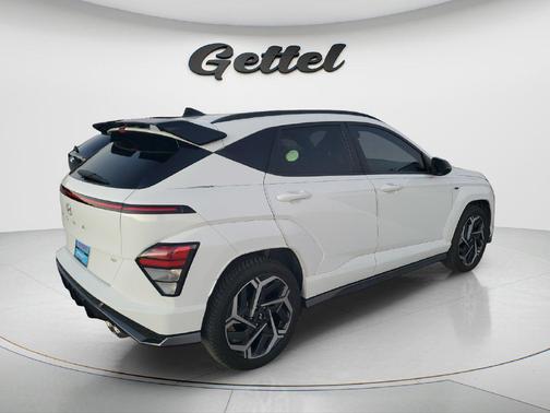 Atlas White 2024 Hyundai KONA N Line
