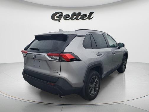 Silver Sky Metallic 2024 Toyota RAV4 Hybrid XLE Premium