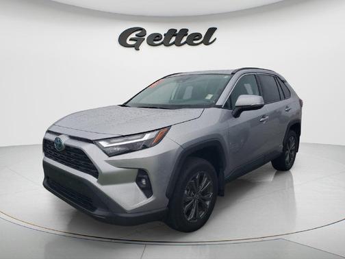 Silver Sky Metallic 2024 Toyota RAV4 Hybrid XLE Premium