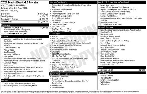 2024 Toyota RAV4 XLE Premium