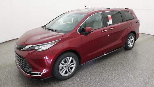 Ruby Flare Pearl 2026 Toyota Sienna Limited