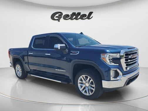 Pacific Blue Metallic 2022 GMC Sierra 1500 SLT