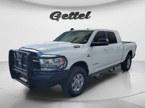 Bright White Clearcoat 2022 RAM 2500 Big Horn Mega Cab 4x4 6'4'' Box