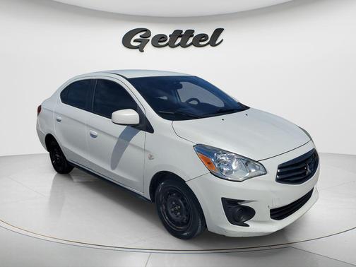 Pearl White 2019 Mitsubishi Mirage G4 ES