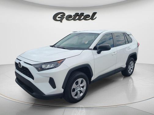 White 2022 Toyota RAV4 LE