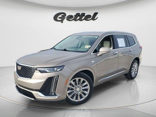 Latte Metallic 2023 Cadillac XT6 Premium Luxury FWD