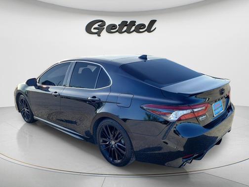 Midnight Black Metallic 2021 Toyota Camry XSE