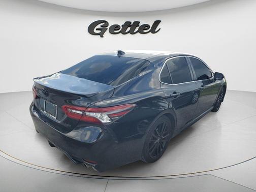 Midnight Black Metallic 2021 Toyota Camry XSE