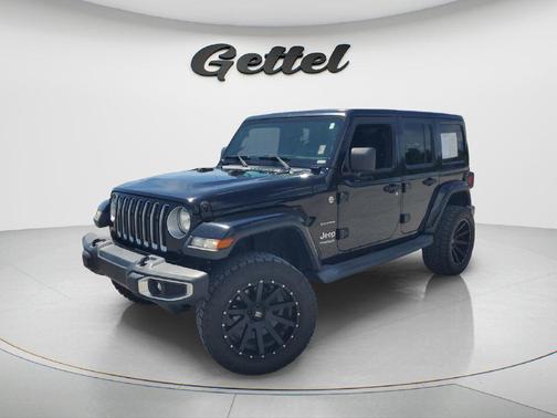 Black 2019 Jeep Wrangler Unlimited Sahara
