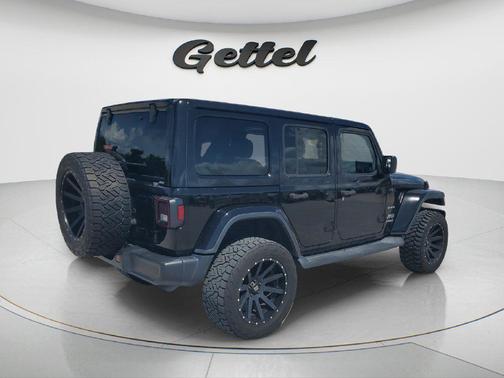 Black 2019 Jeep Wrangler Unlimited Sahara
