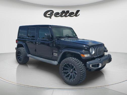 Black 2019 Jeep Wrangler Unlimited Sahara