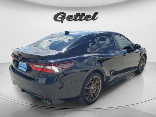 Midnight Black Metallic 2023 Toyota Camry SE