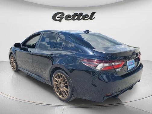 Midnight Black Metallic 2023 Toyota Camry SE