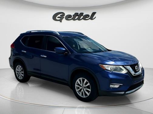 Caspian Blue 2017 Nissan Rogue SV
