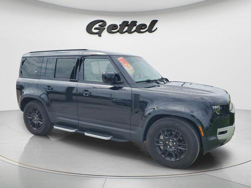 Santorini Black Metallic 2024 Land Rover Defender 110 P400 S