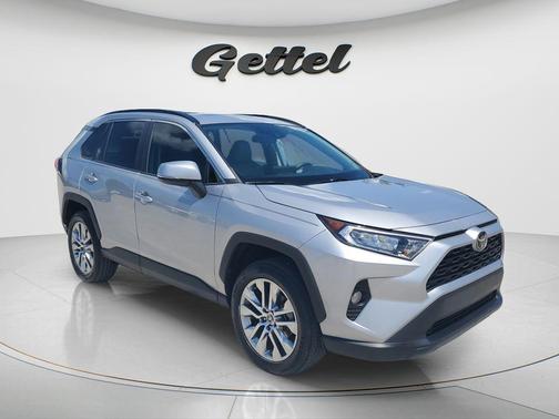 Silver Sky Metallic 2021 Toyota RAV4 XLE Premium