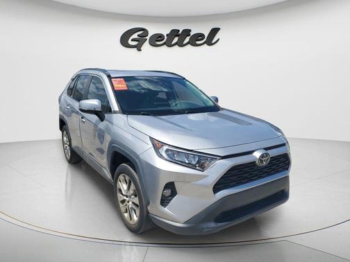 Silver Sky Metallic 2021 Toyota RAV4 XLE Premium