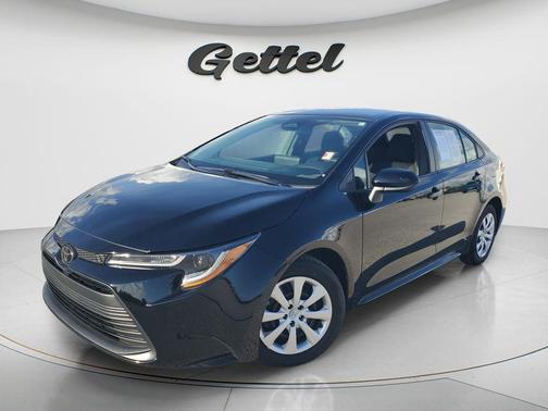 Midnight Black Metallic 2024 Toyota Corolla LE
