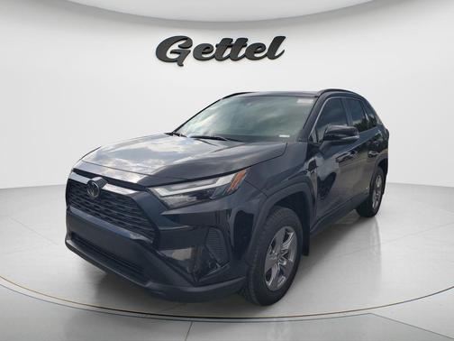 Midnight Black Metallic 2025 Toyota RAV4 Hybrid XLE