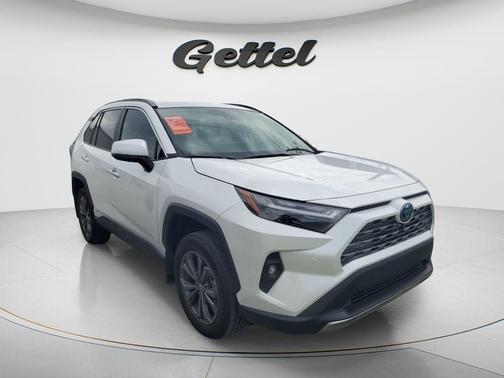 Wind Chill Pearl 2024 Toyota RAV4 Hybrid Limited