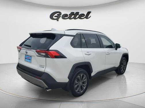Wind Chill Pearl 2024 Toyota RAV4 Hybrid Limited