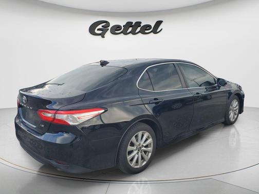 Midnight Black Metallic 2019 Toyota Camry LE